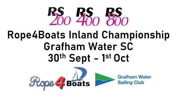More information on Rope4Boats RS200 RS400 RS800 Inland Championship, online ENTRY OPEN